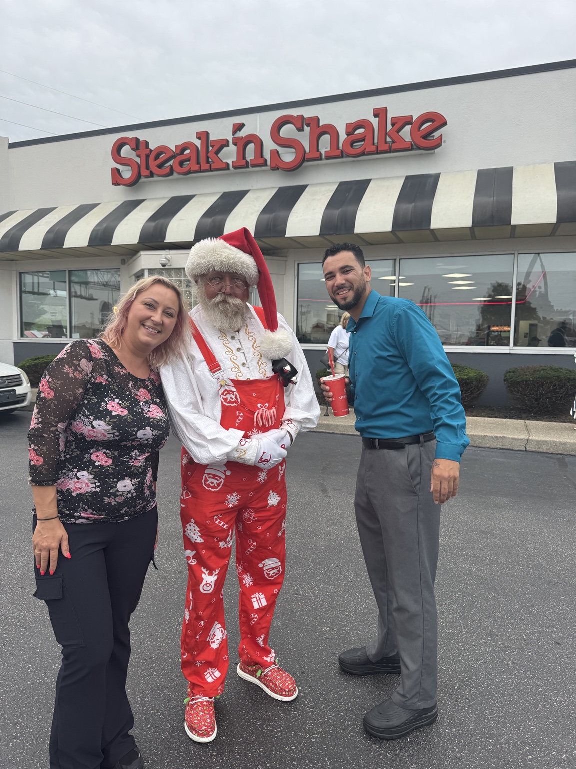 Santa Jim at a community event